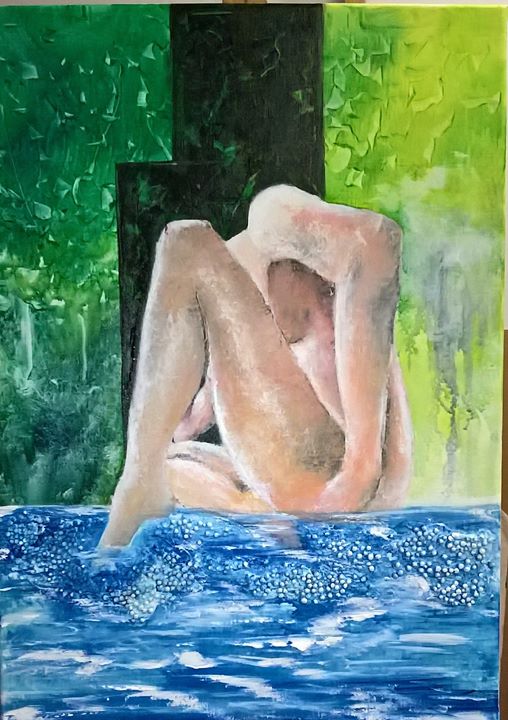 acrylique, huile